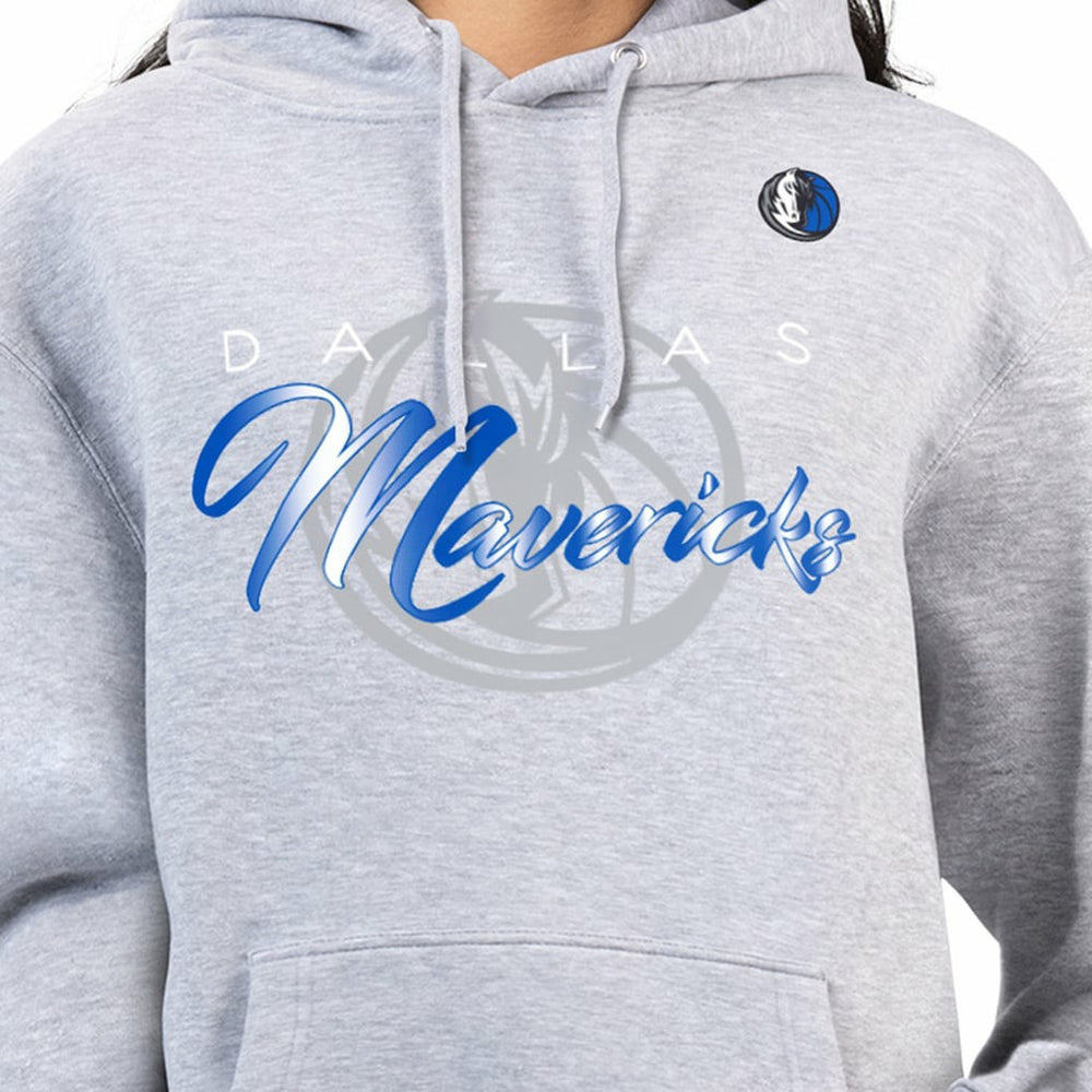 Dallas Mavericks G-III 4Her by Carl Banks Women's Shadow Logo Tri-Blend Fleece Hoodie sale - Gray sale