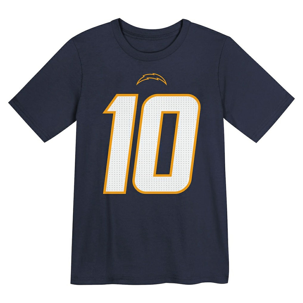 Justin Herbert Los Angeles Chargers Youth Name & Number T-Shirt - Navy | Nike online