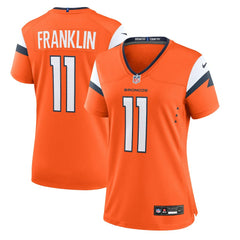 Troy Franklin Denver Broncos Women's Team Game Jersey - Orange | Nike on sale