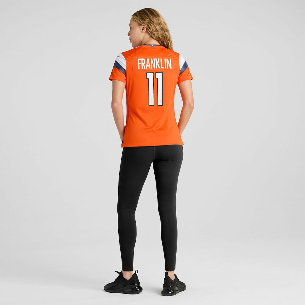 Troy Franklin Denver Broncos Women's Team Game Jersey - Orange | Nike on sale