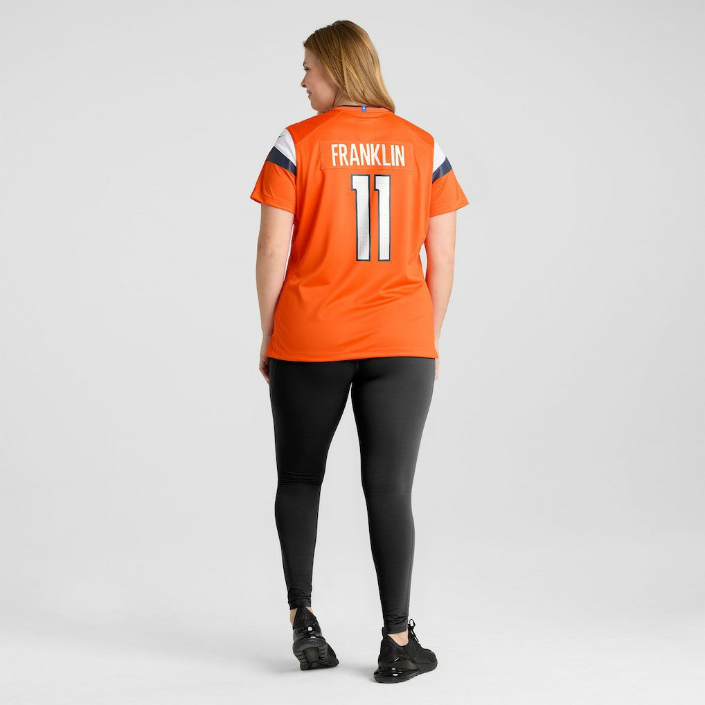 Troy Franklin Denver Broncos Women's Team Game Jersey - Orange | Nike on sale