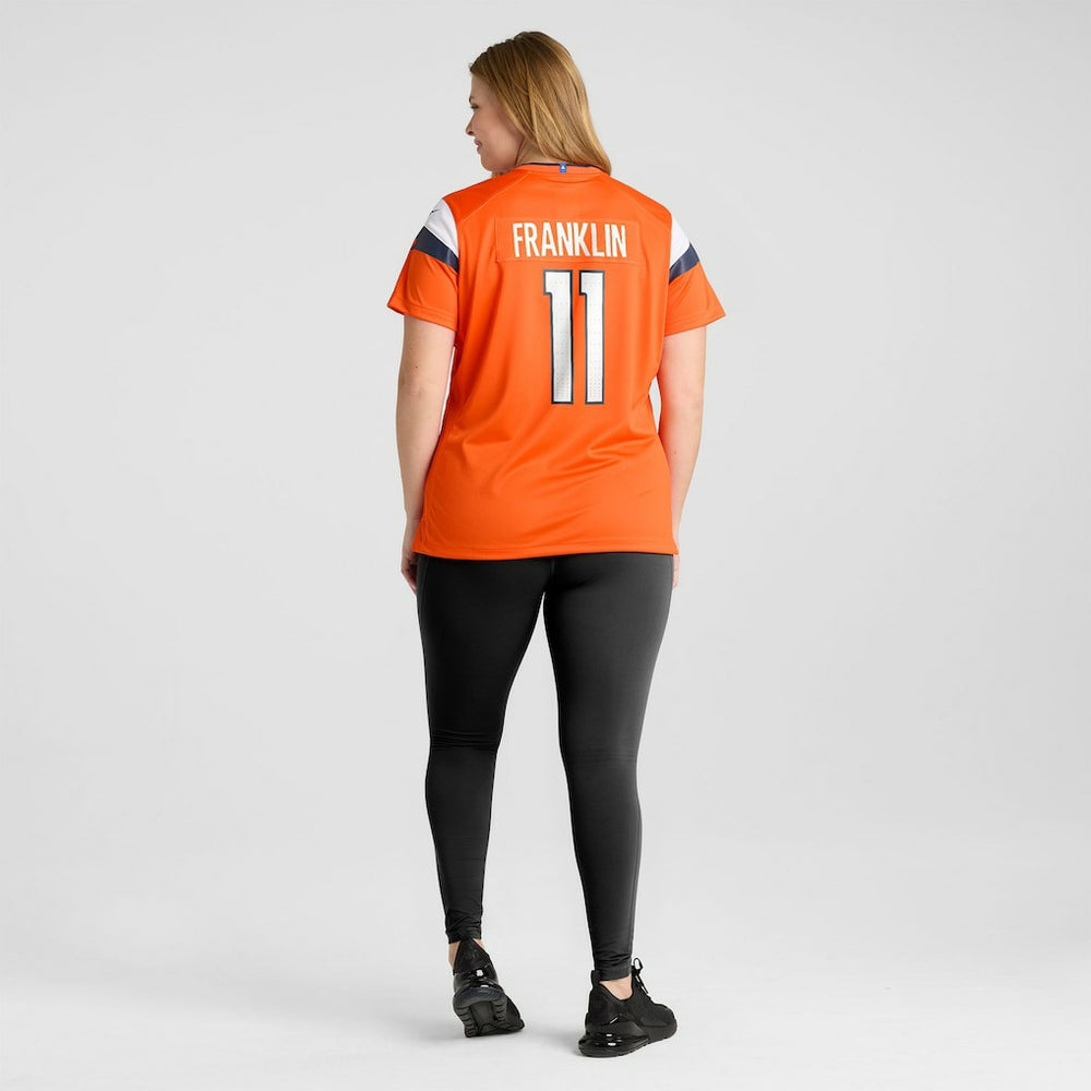 Troy Franklin Denver Broncos Women's Team Game Jersey - Orange | Nike on sale