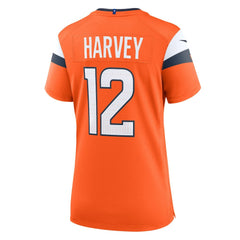 RJ Harvey Denver Broncos Women's Team Game Jersey - Orange | Nike sale