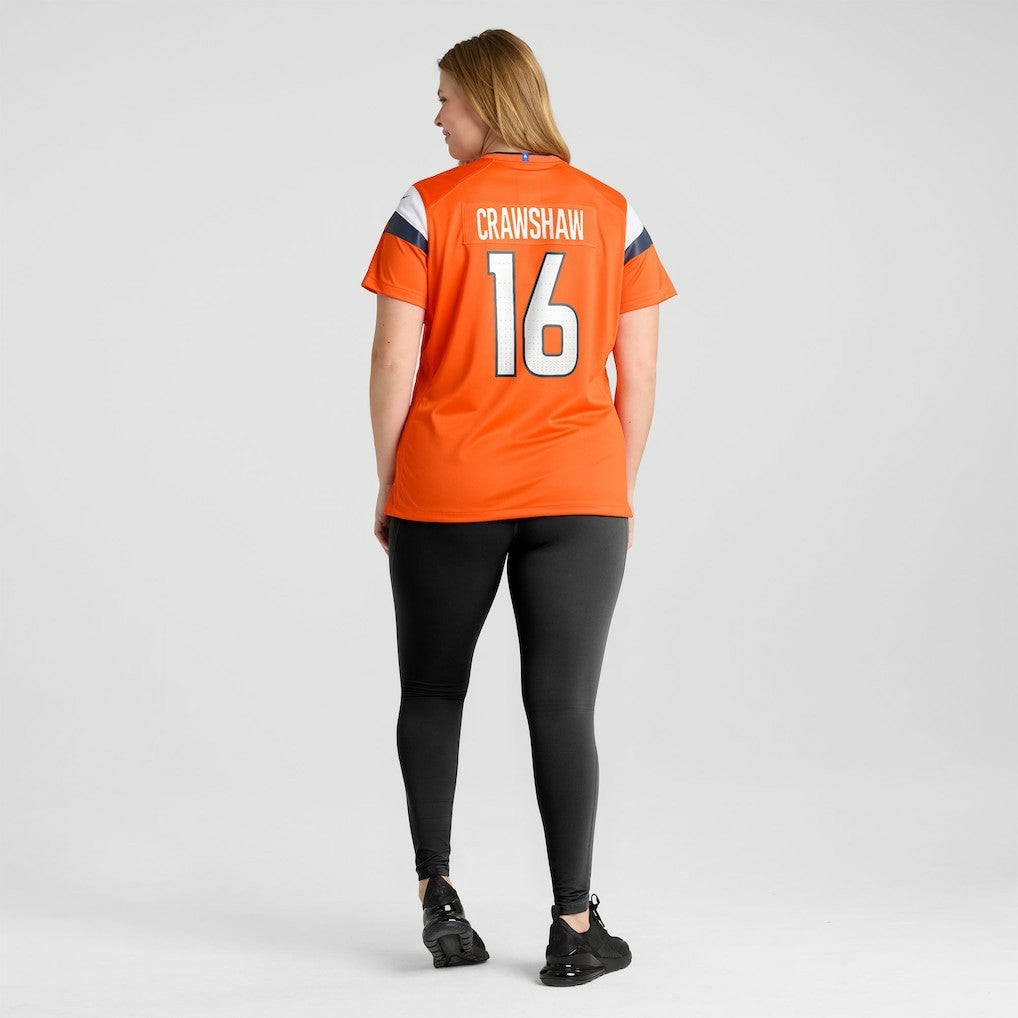 Jeremy Crawshaw Denver Broncos Women's Team Game Jersey - Orange | Nike discount