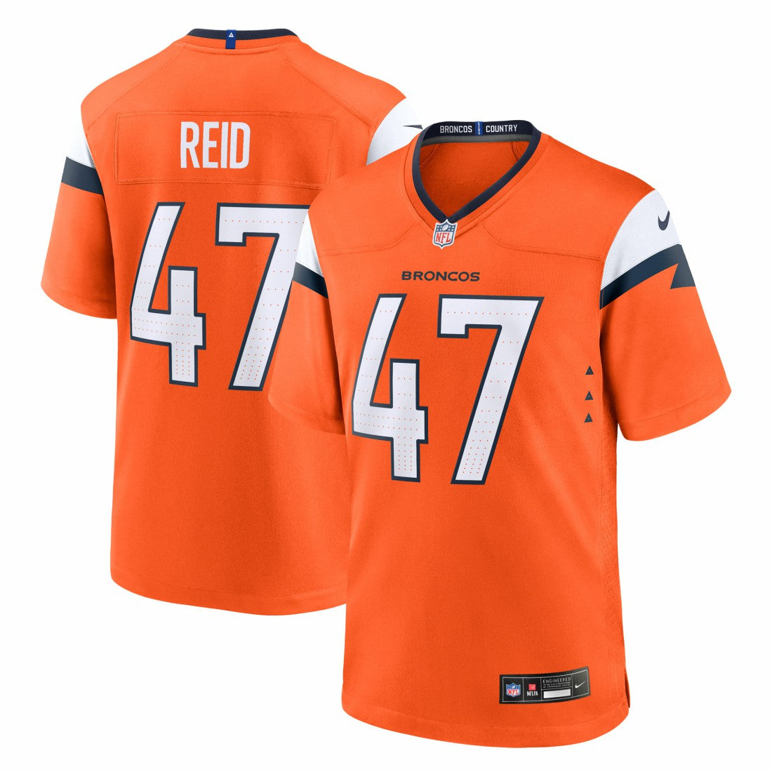 Karene Reid Denver Broncos Team Game Jersey - Orange | Nike discount
