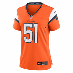Que Robinson Denver Broncos Women's Team Game Jersey - Orange | Nike on sale