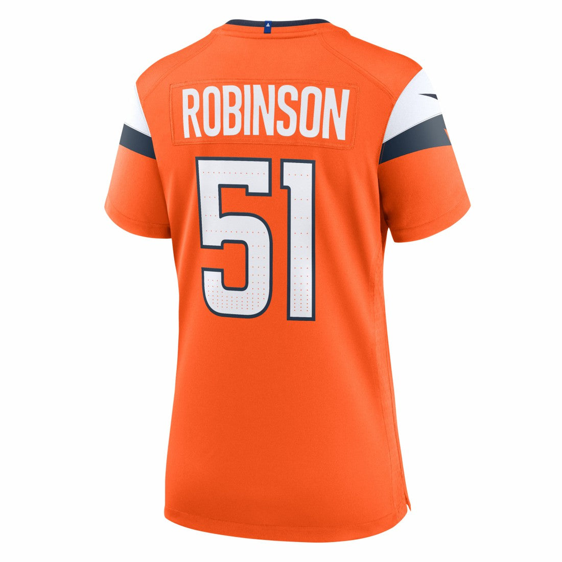 Que Robinson Denver Broncos Women's Team Game Jersey - Orange | Nike on sale