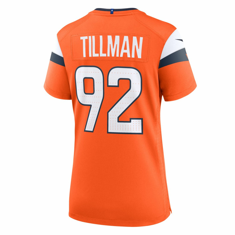 Dondrea Tillman Denver Broncos Women's Team Game Jersey - Orange | Nike cheap