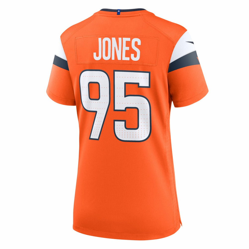 Sai'vion Jones Denver Broncos Women's Team Game Jersey - Orange | Nike on sale