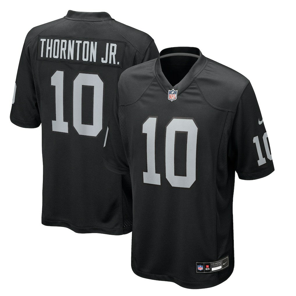 Dont'e Thornton Jr. Las Vegas Raiders Team Game Jersey - Black | Nike online