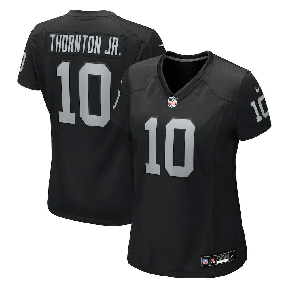 Dont'e Thornton Jr. Las Vegas Raiders Women's Team Game Jersey - Black | Nike cheap
