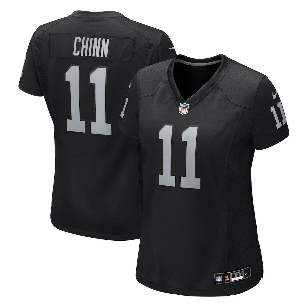 Jeremy Chinn Las Vegas Raiders Women's Team Game Jersey - Black | Nike outlet