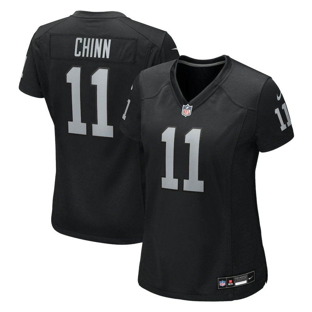 Jeremy Chinn Las Vegas Raiders Women's Team Game Jersey - Black | Nike outlet