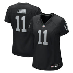 Jeremy Chinn Las Vegas Raiders Women's Team Game Jersey - Black | Nike outlet