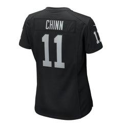 Jeremy Chinn Las Vegas Raiders Women's Team Game Jersey - Black | Nike outlet