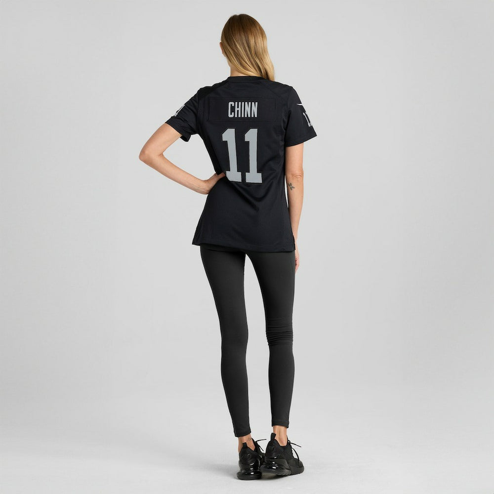 Jeremy Chinn Las Vegas Raiders Women's Team Game Jersey - Black | Nike outlet