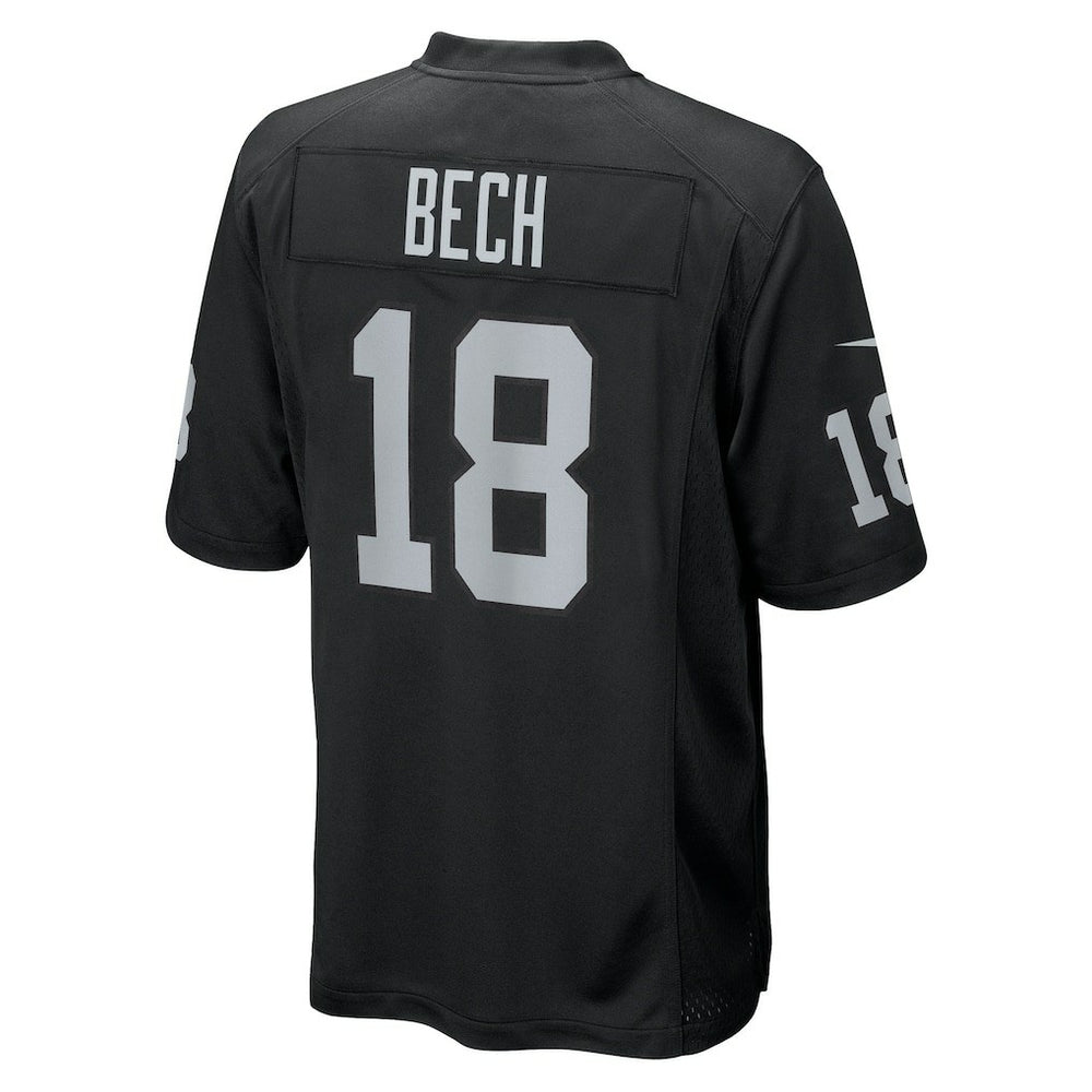 Jack Bech Las Vegas Raiders Team Game Jersey - Black | Nike discount