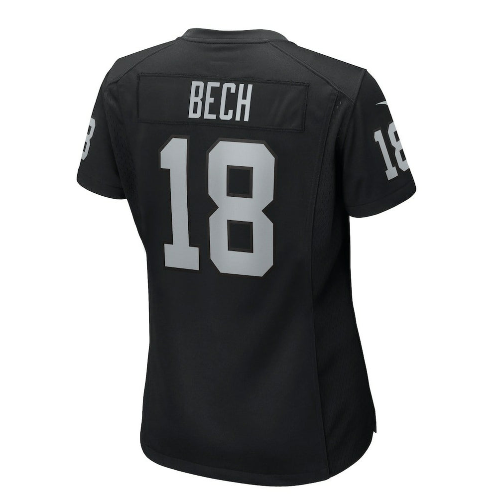 Jack Bech Las Vegas Raiders Women's Team Game Jersey - Black | Nike on sale