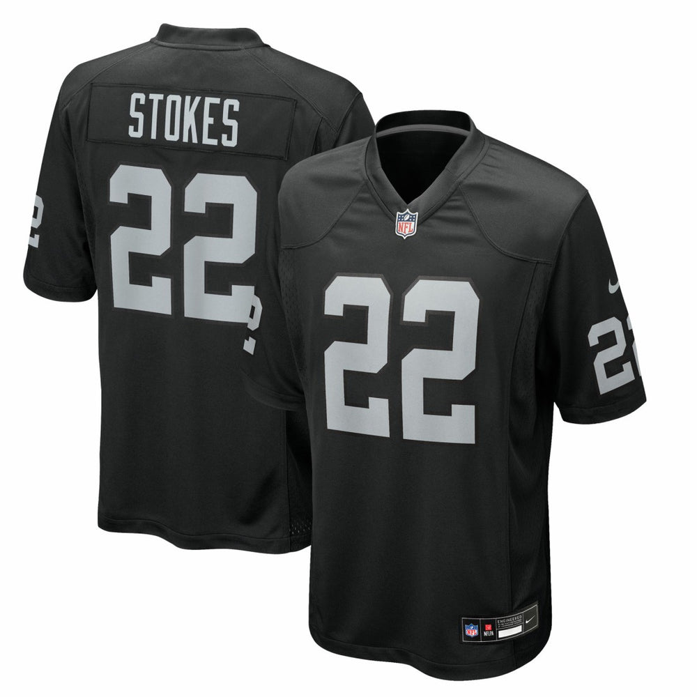 Eric Stokes Las Vegas Raiders Team Game Jersey - Black | Nike outlet