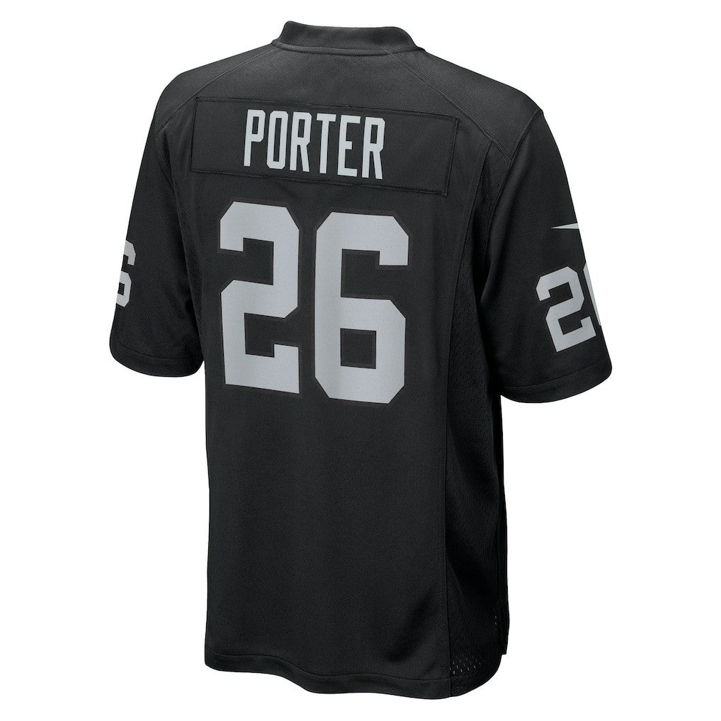 Darien Porter Las Vegas Raiders Team Game Jersey - Black | Nike cheap