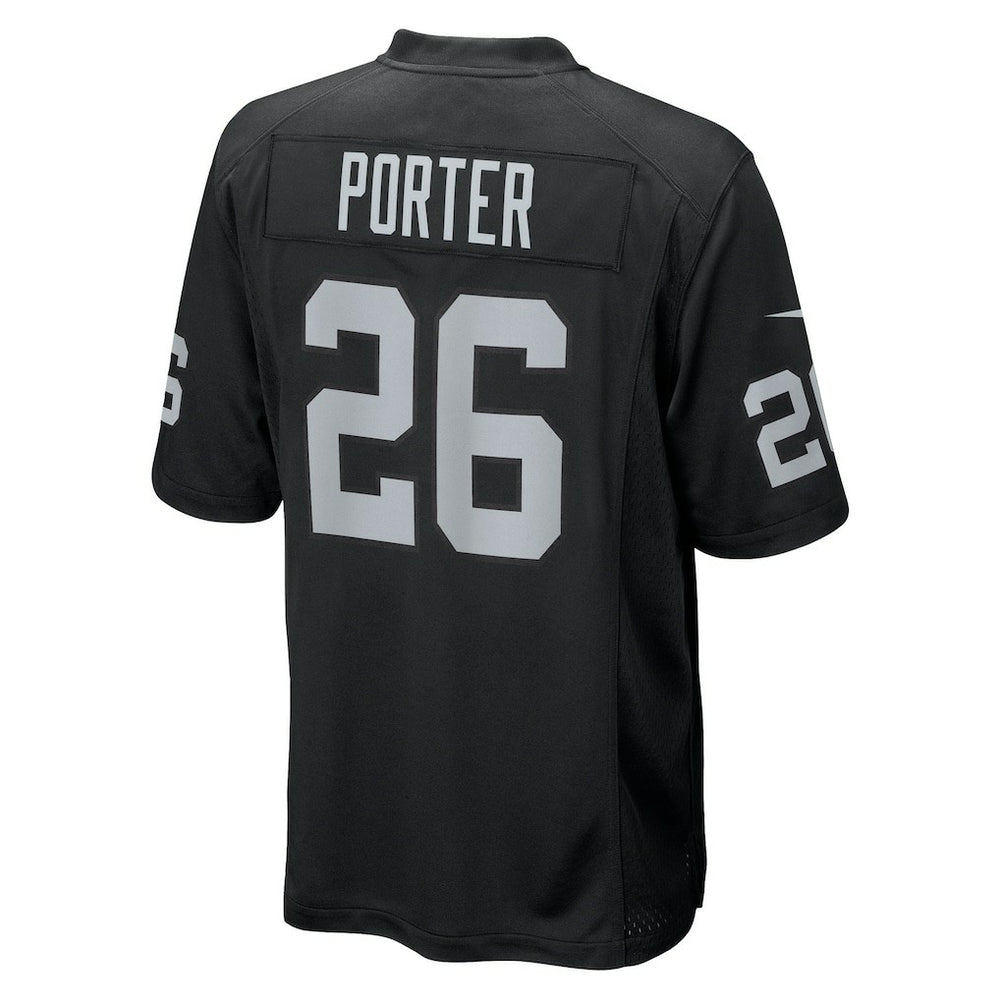 Darien Porter Las Vegas Raiders Team Game Jersey - Black | Nike cheap