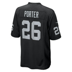 Darien Porter Las Vegas Raiders Team Game Jersey - Black | Nike cheap
