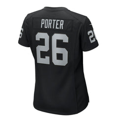 Darien Porter Las Vegas Raiders Women's Team Game Jersey - Black | Nike online