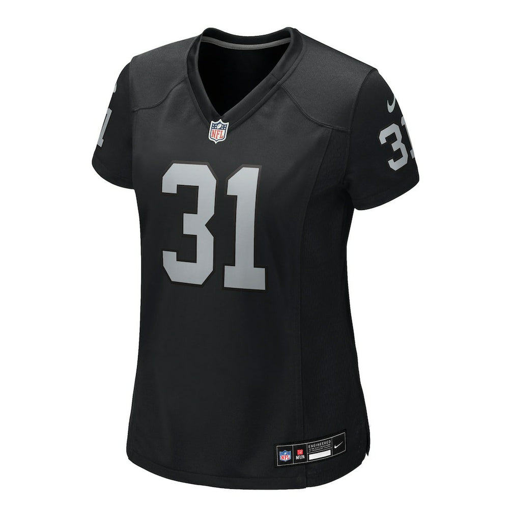 Raheem Mostert Las Vegas Raiders Women's Team Game Jersey - Black | Nike for sale