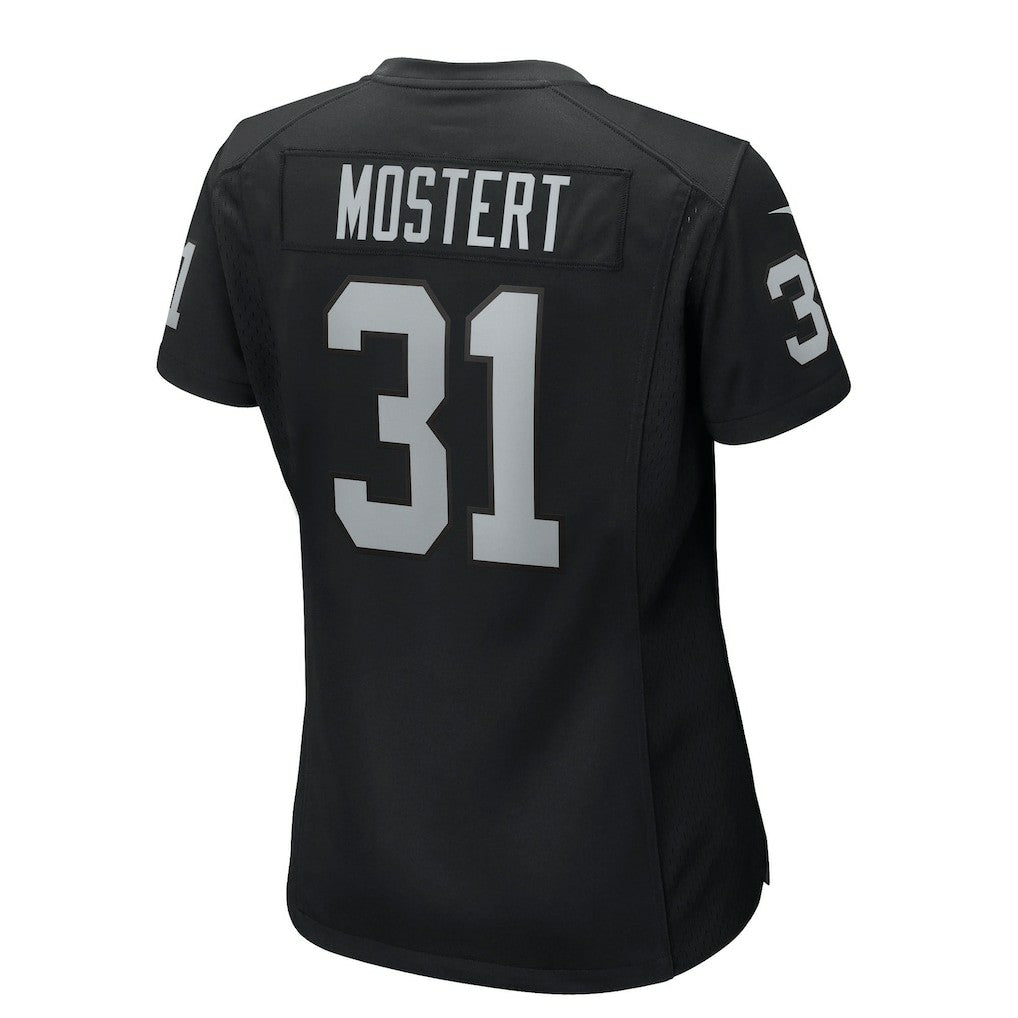 Raheem Mostert Las Vegas Raiders Women's Team Game Jersey - Black | Nike for sale