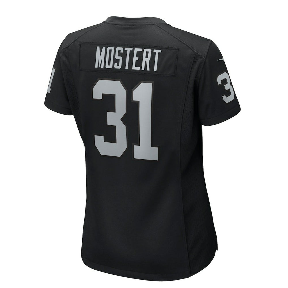 Raheem Mostert Las Vegas Raiders Women's Team Game Jersey - Black | Nike for sale