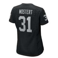 Raheem Mostert Las Vegas Raiders Women's Team Game Jersey - Black | Nike for sale