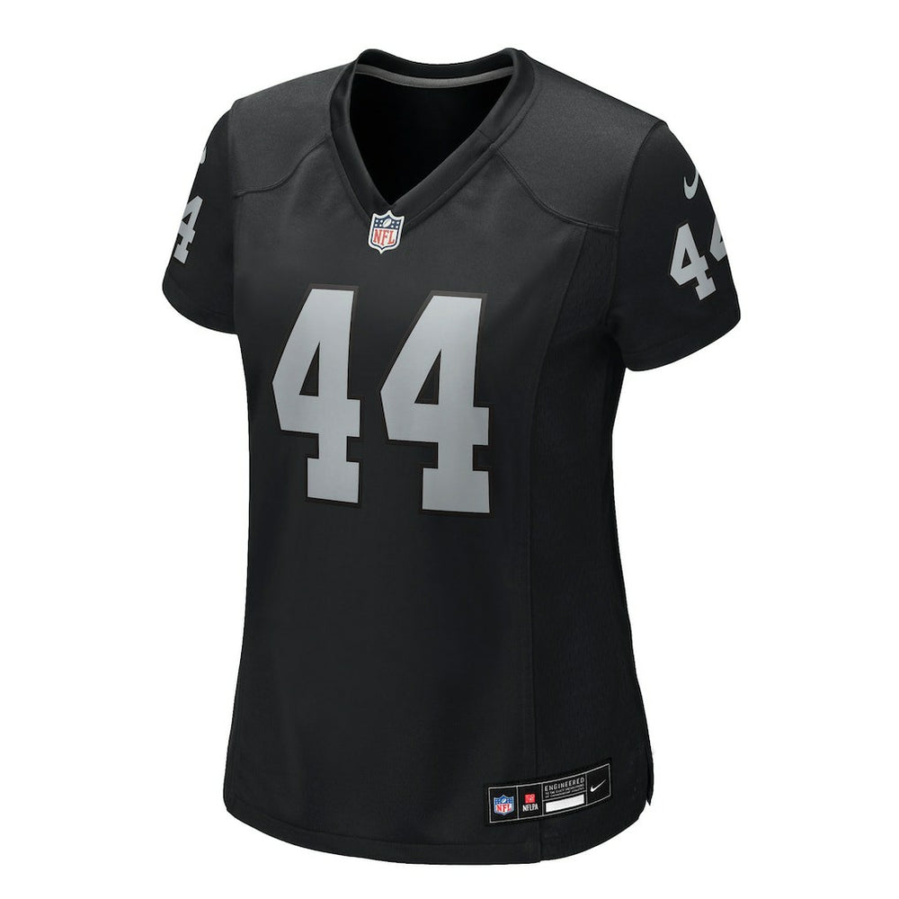 Tommy Eichenberg Las Vegas Raiders Women's Team Game Jersey - Black | Nike for sale