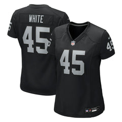 Devin White Las Vegas Raiders Women's Team Game Jersey - Black | Nike online