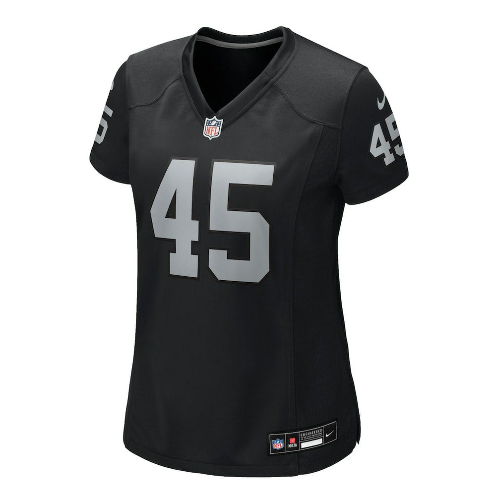 Devin White Las Vegas Raiders Women's Team Game Jersey - Black | Nike online
