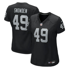 Charles Snowden Las Vegas Raiders Women's Team Game Jersey - Black | Nike on sale