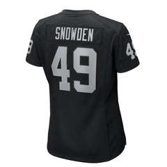 Charles Snowden Las Vegas Raiders Women's Team Game Jersey - Black | Nike on sale