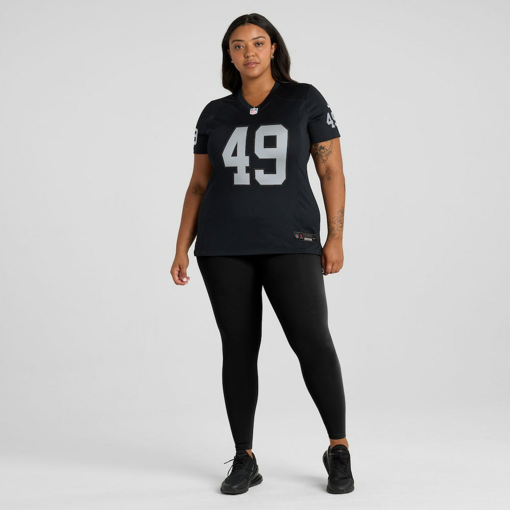 Charles Snowden Las Vegas Raiders Women's Team Game Jersey - Black | Nike on sale
