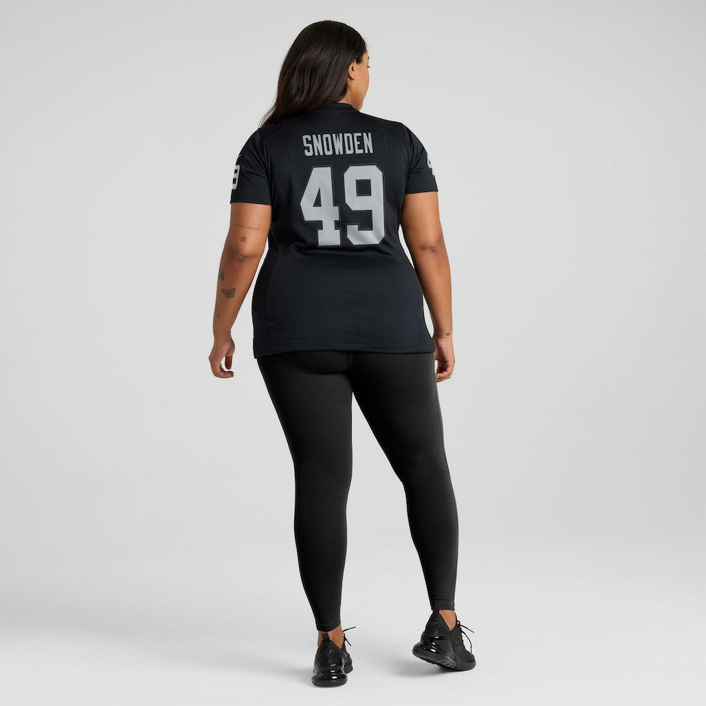 Charles Snowden Las Vegas Raiders Women's Team Game Jersey - Black | Nike on sale