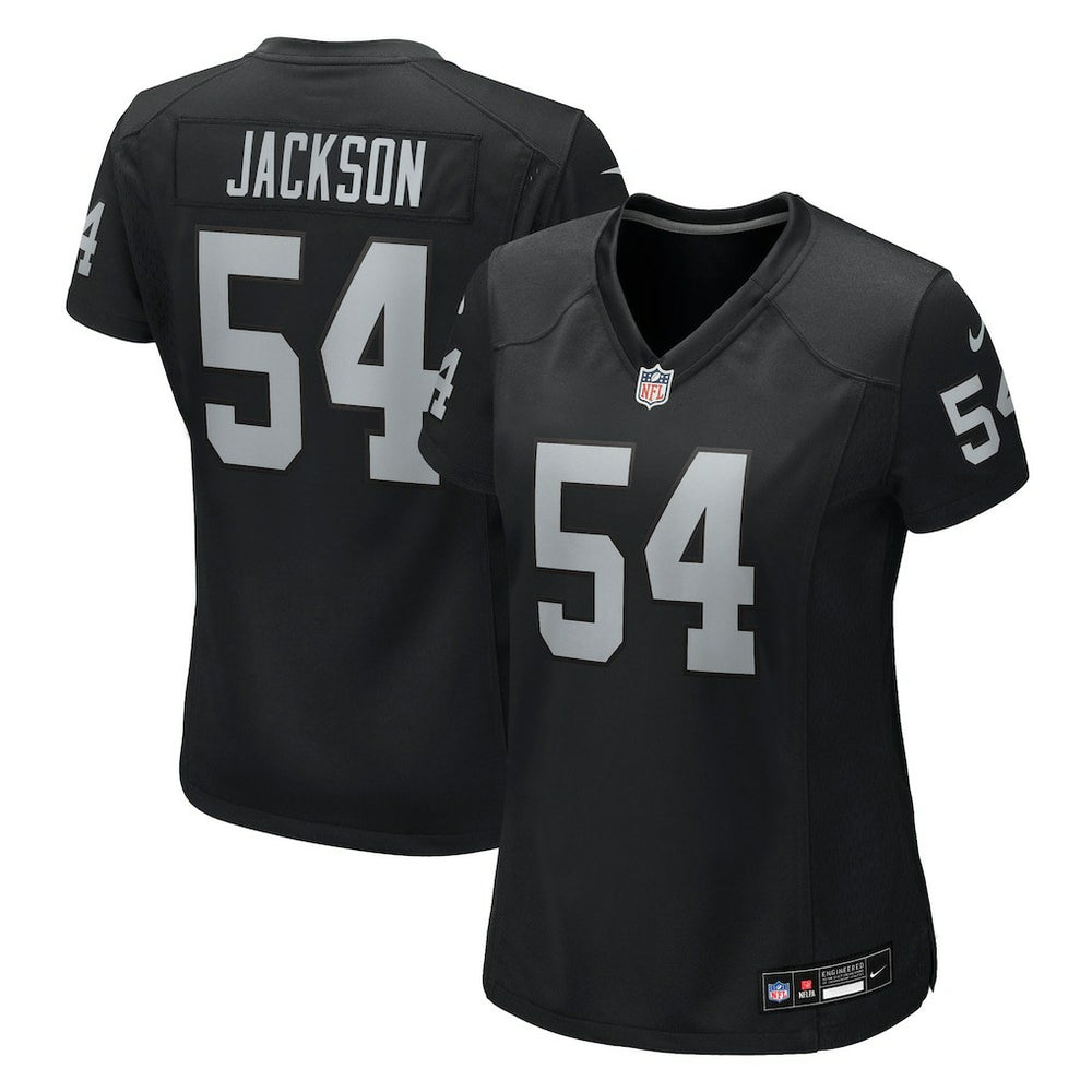 Brennan Jackson Las Vegas Raiders Women's Team Game Jersey - Black | Nike outlet