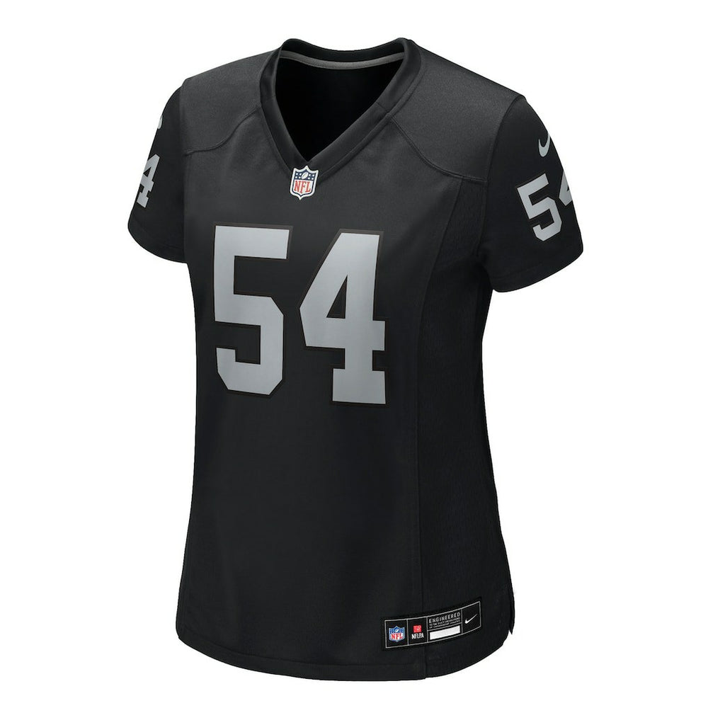 Brennan Jackson Las Vegas Raiders Women's Team Game Jersey - Black | Nike outlet