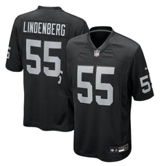 Cody Lindenberg Las Vegas Raiders Team Game Jersey - Black | Nike outlet