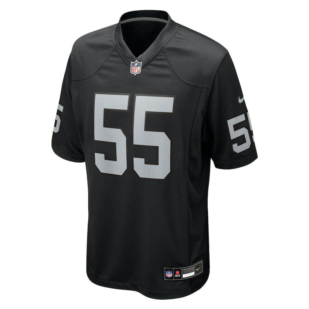 Cody Lindenberg Las Vegas Raiders Team Game Jersey - Black | Nike outlet
