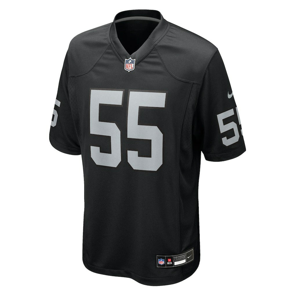 Cody Lindenberg Las Vegas Raiders Team Game Jersey - Black | Nike outlet