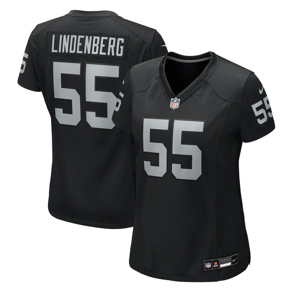 Cody Lindenberg Las Vegas Raiders Women's Team Game Jersey - Black | Nike outlet