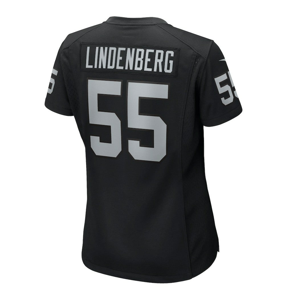 Cody Lindenberg Las Vegas Raiders Women's Team Game Jersey - Black | Nike outlet
