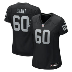 Charles Grant Las Vegas Raiders Women's Team Game Jersey - Black | Nike online