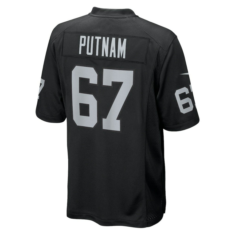 Will Putnam Las Vegas Raiders Team Game Jersey - Black | Nike discount