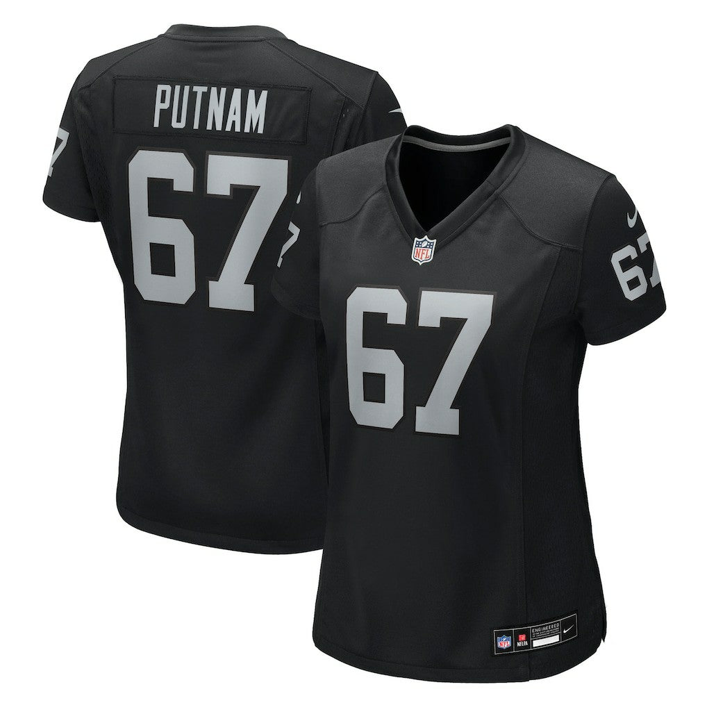Will Putnam Las Vegas Raiders Women's Team Game Jersey - Black | Nike online