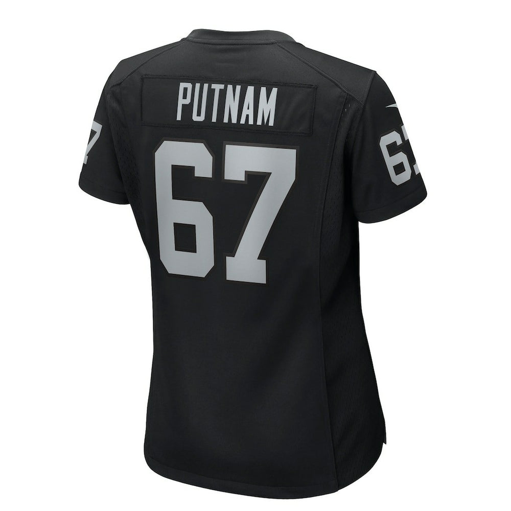 Will Putnam Las Vegas Raiders Women's Team Game Jersey - Black | Nike online