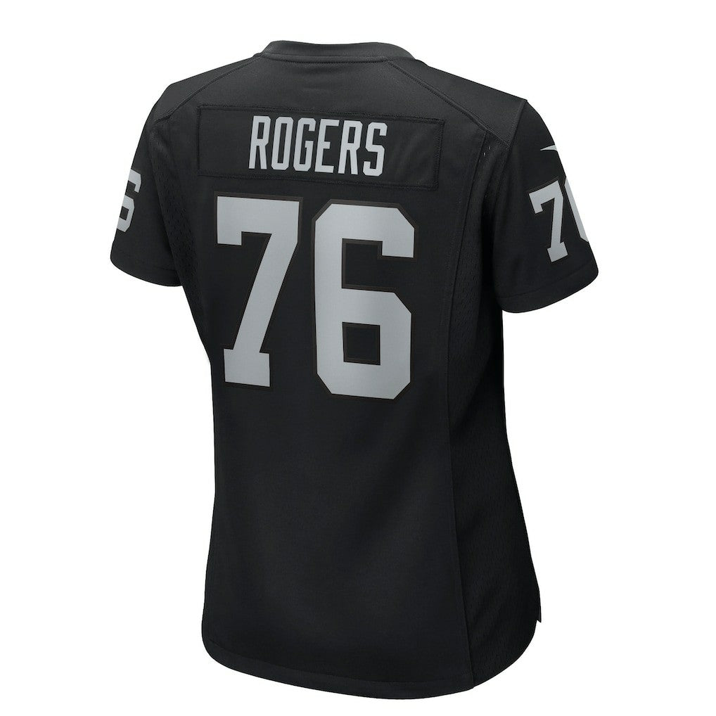 Caleb Rogers Las Vegas Raiders Women's Team Game Jersey - Black | Nike for sale